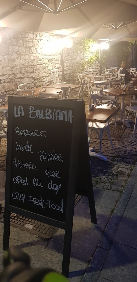 La Balbiana Photo Menu 1