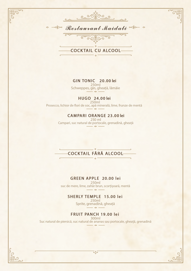 Maidali Restaurant Photo Menu 10