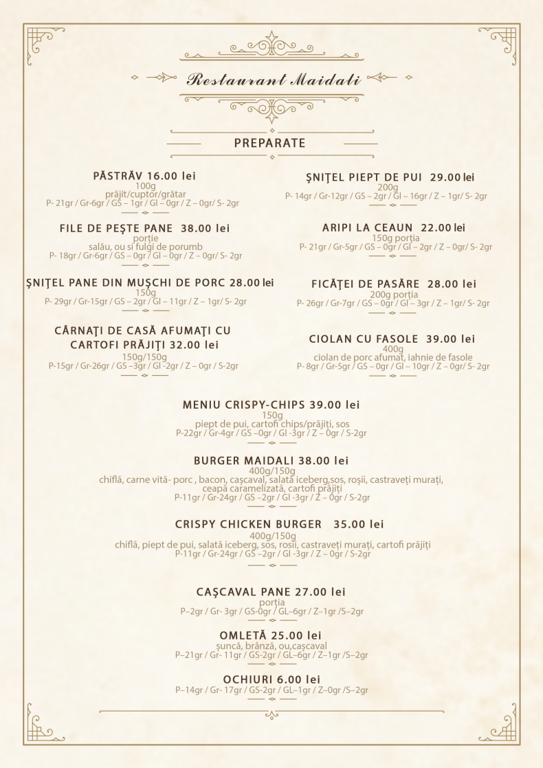 Maidali Restaurant Photo Menu 4