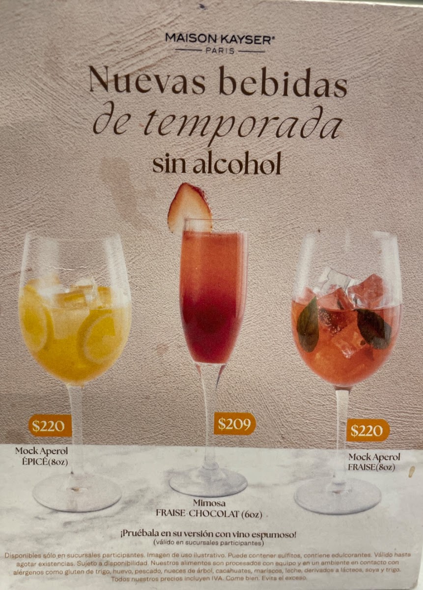 Maison Kayser AICM T1 (Puerta 6) Photo Menu 1