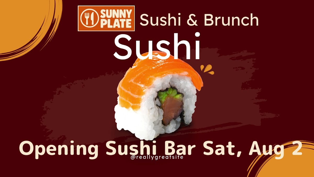 Sunny Plate Sushi Photo 2