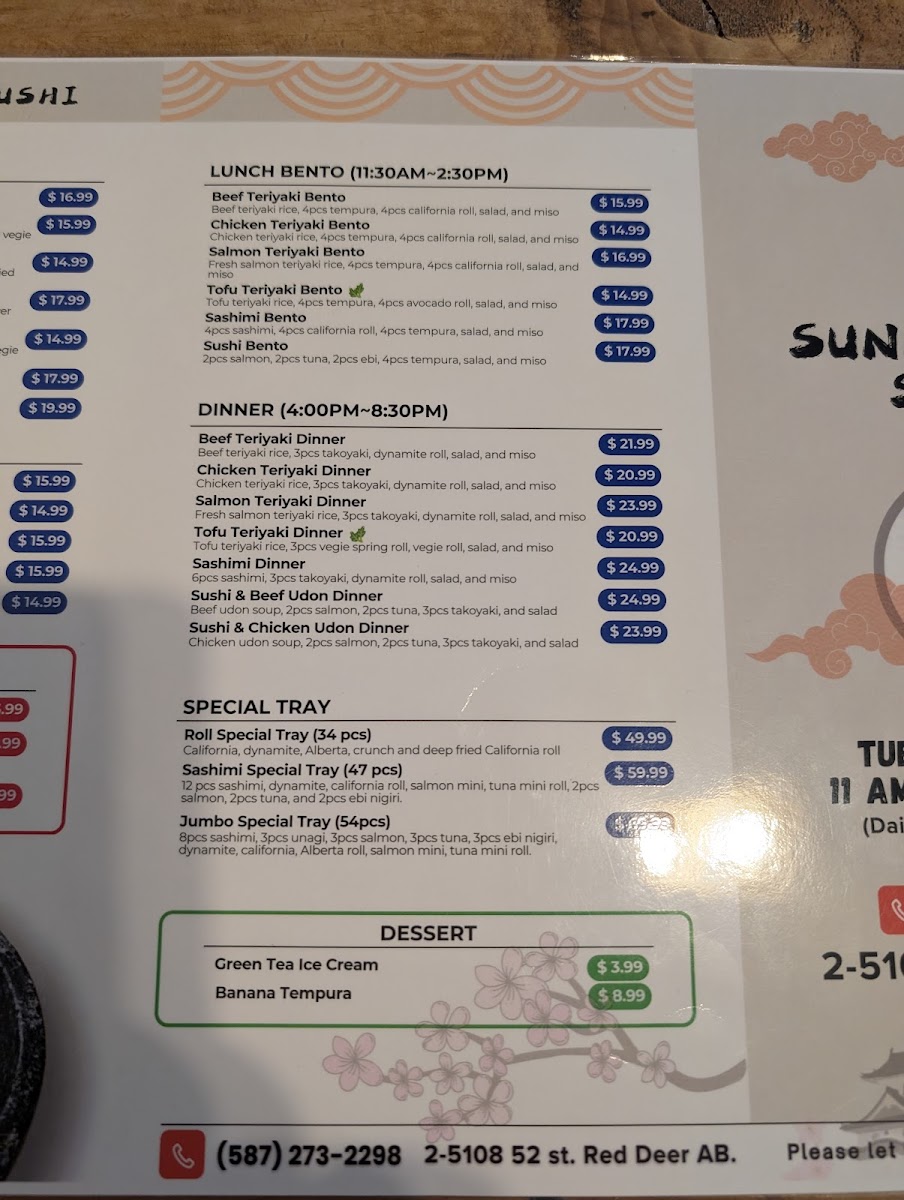 Sunny Plate Sushi Photo Menu 10