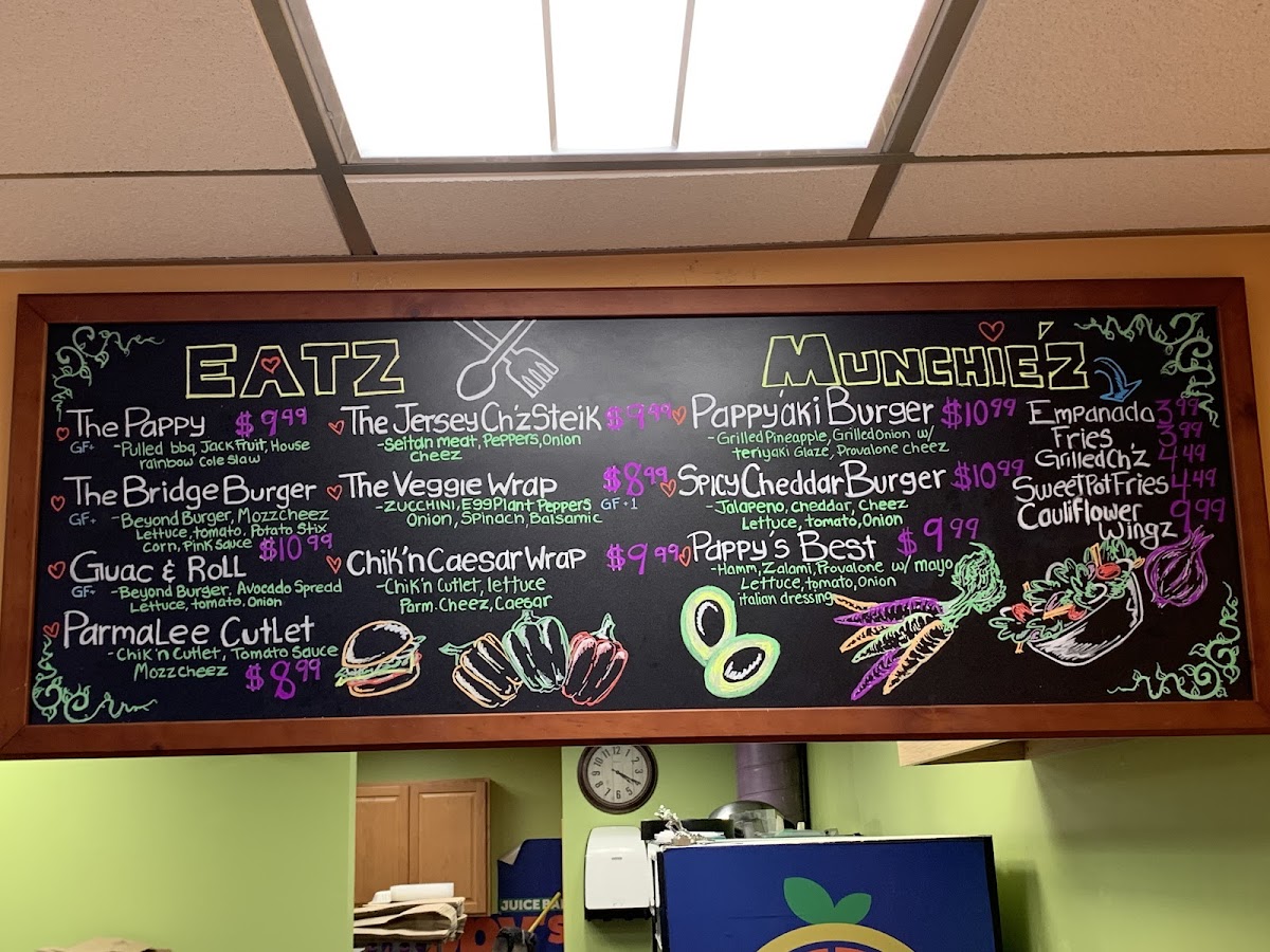 Pappy's Juice Bar Photo Menu 10