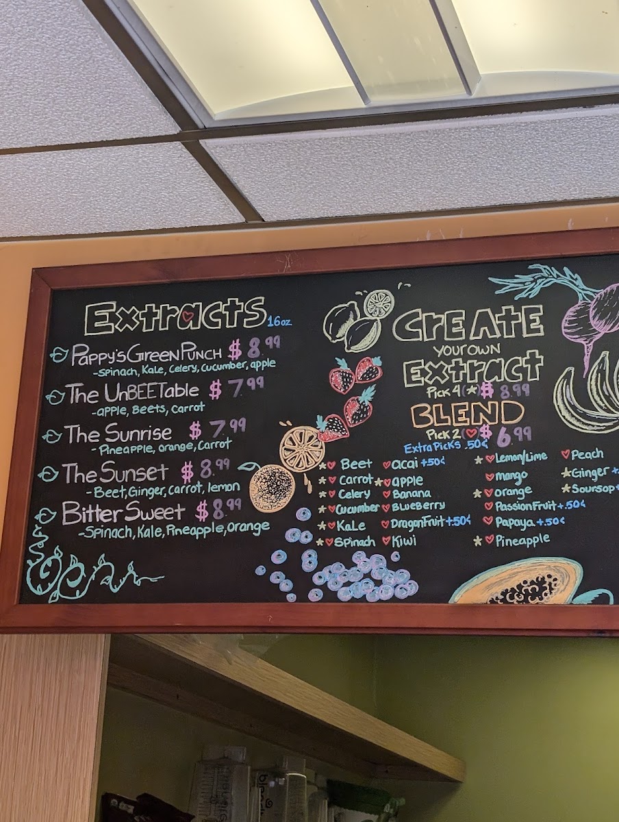 Pappy's Juice Bar Photo Menu 6