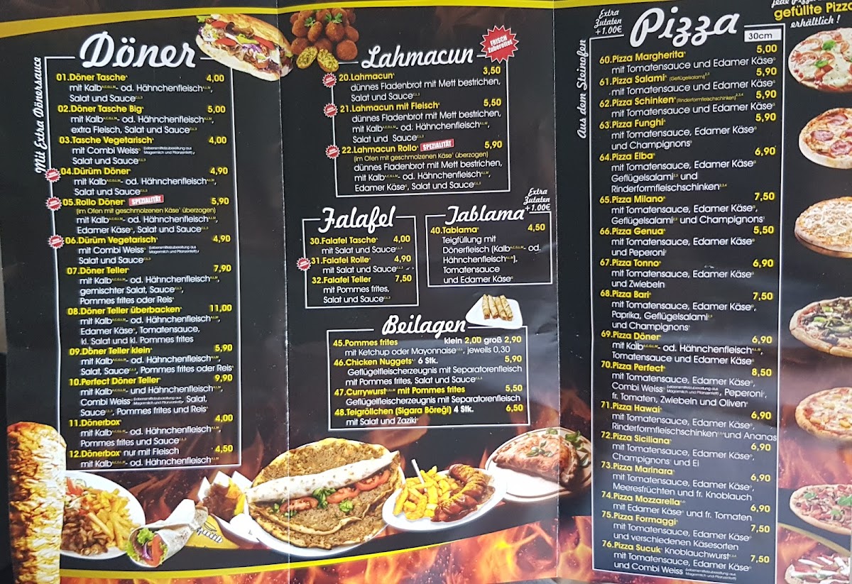 Perfect Pizza & Döner Photo Menu 2