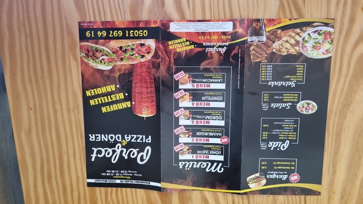 Perfect Pizza & Döner Photo Menu 4