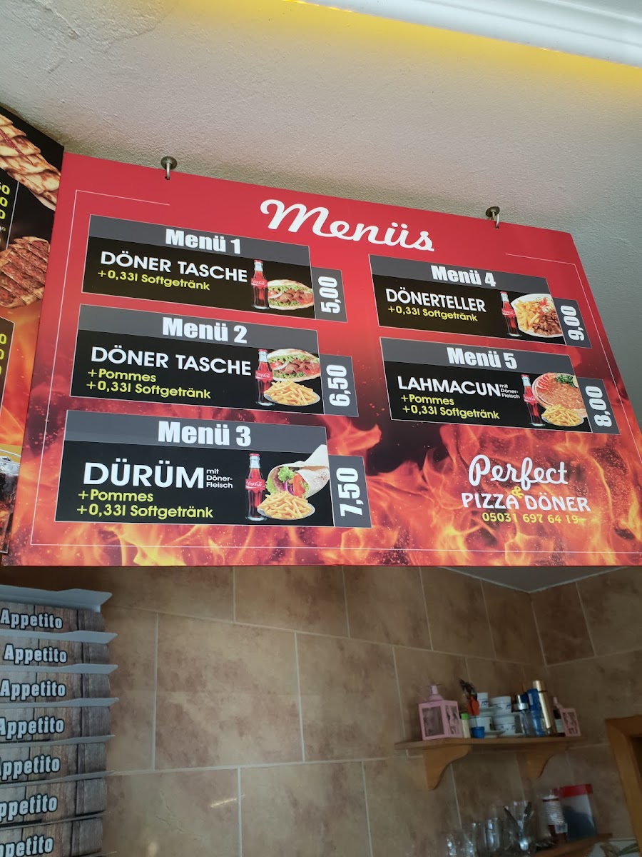 Perfect Pizza & Döner Photo Menu 6