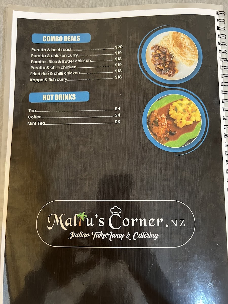 Mallu's Corner.NZ Indian Restaurant & Catering Hamilton Photo Menu 6