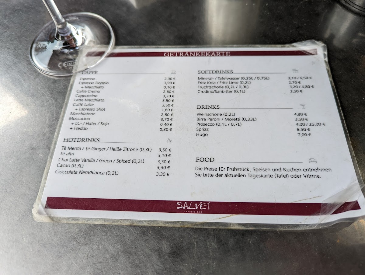 Salve! Caffè E Bar-Darmstadt Photo Menu 2