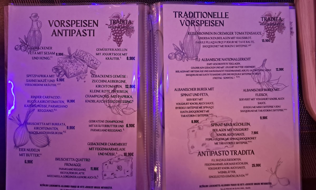 RESTAURANT PIZZERIA TRADITA Photo Menu 7