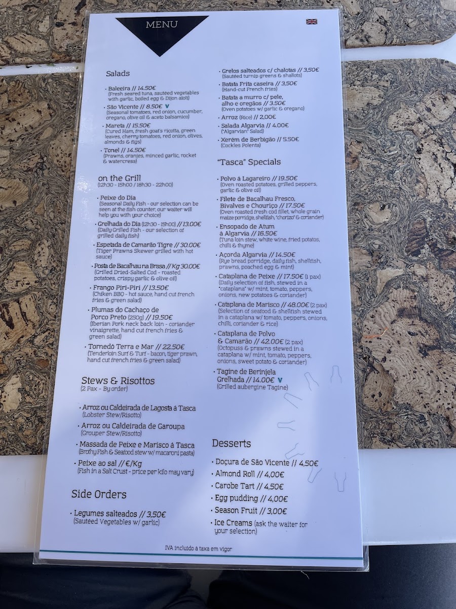 A Tasca Photo Menu 8
