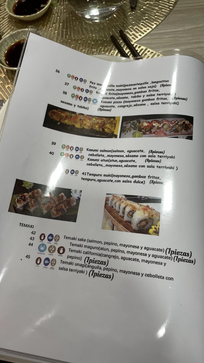 Kasumi Sushi Buffet Photo Menu 1