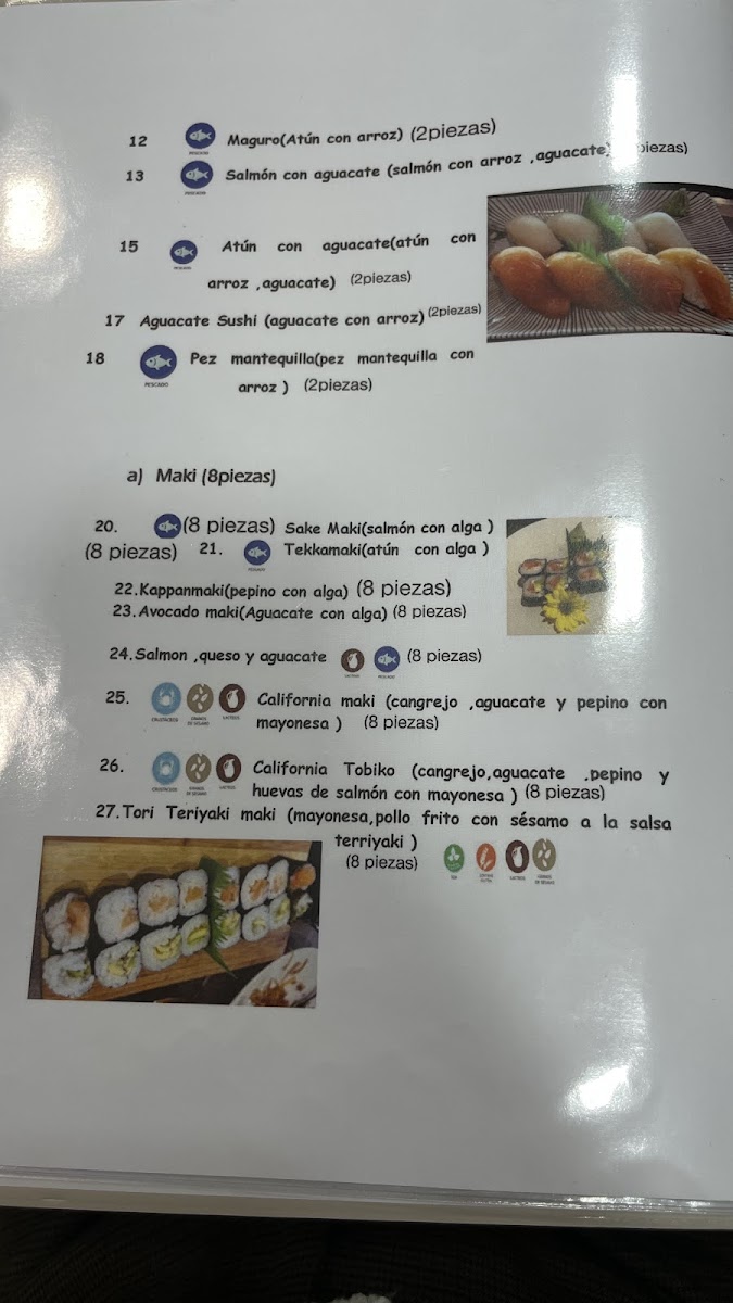 Kasumi Sushi Buffet Photo Menu 3