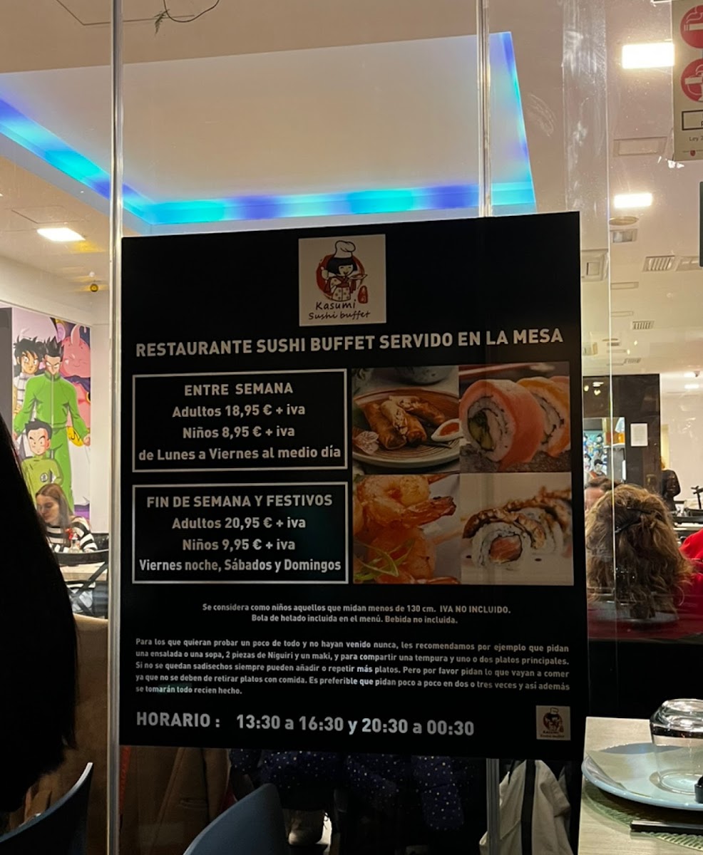 Kasumi Sushi Buffet Photo Menu 9