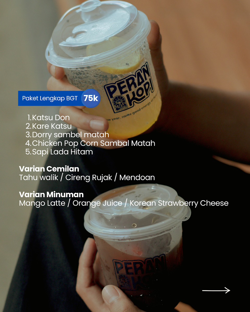 Kafe Peran Kopi Photo Menu 4