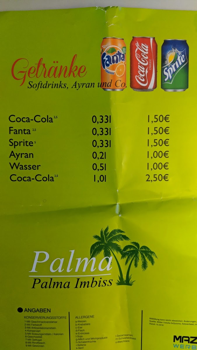 Palma Imbiss Photo Menu 6