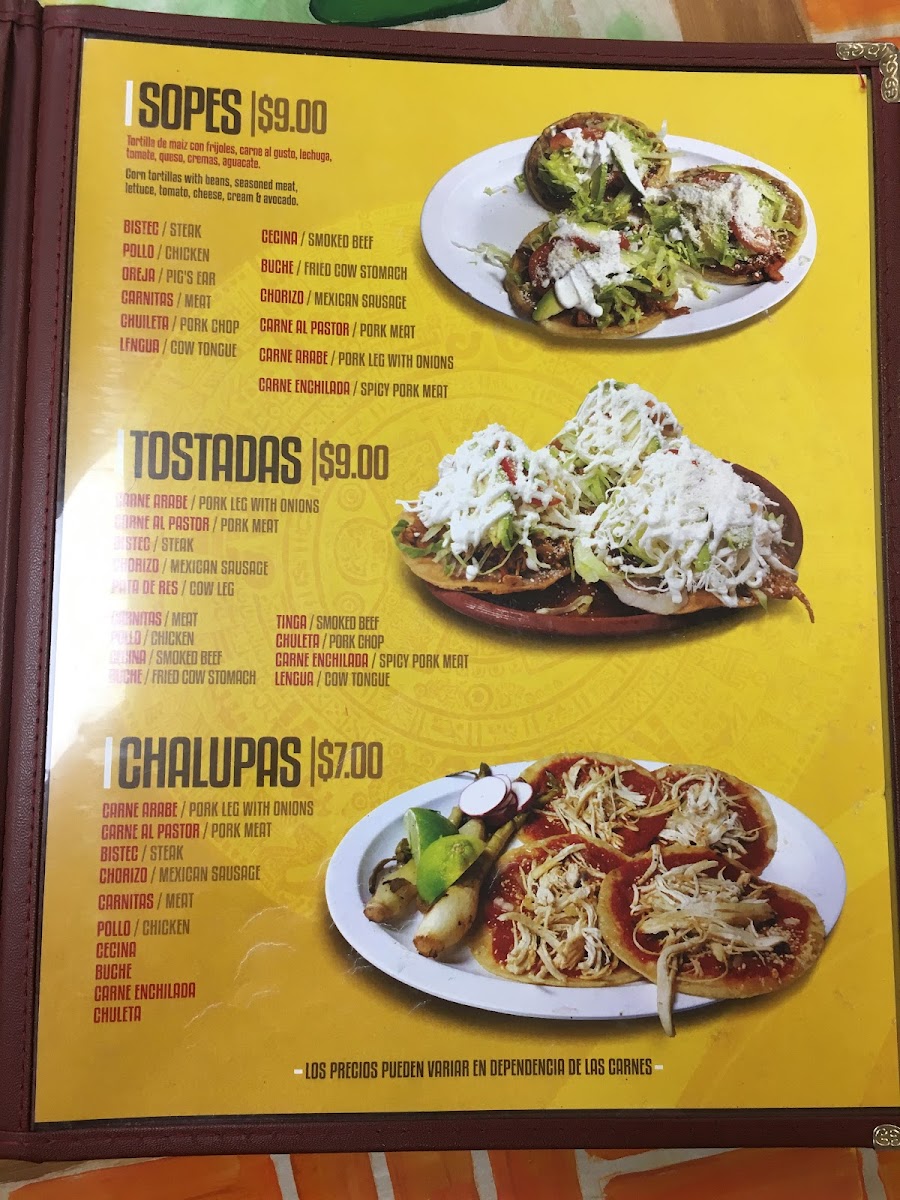 El Tio Taco Photo Menu 4