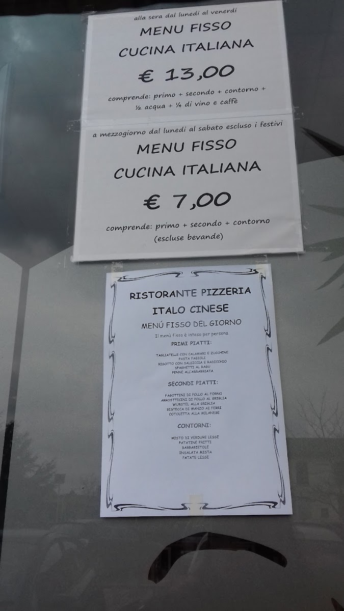 Ristorante Pizzeria Italo Cinese di Zhu Maochao Photo Menu 4
