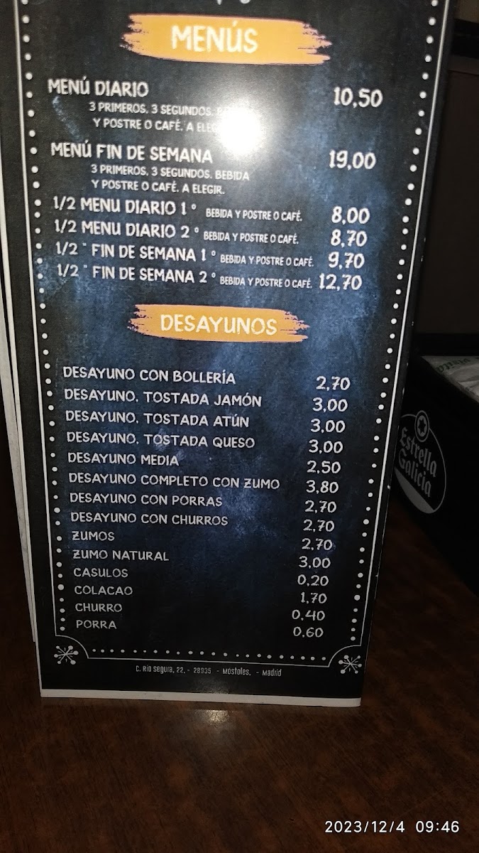 Bar restaurante El Aperitivo Photo Menu 2
