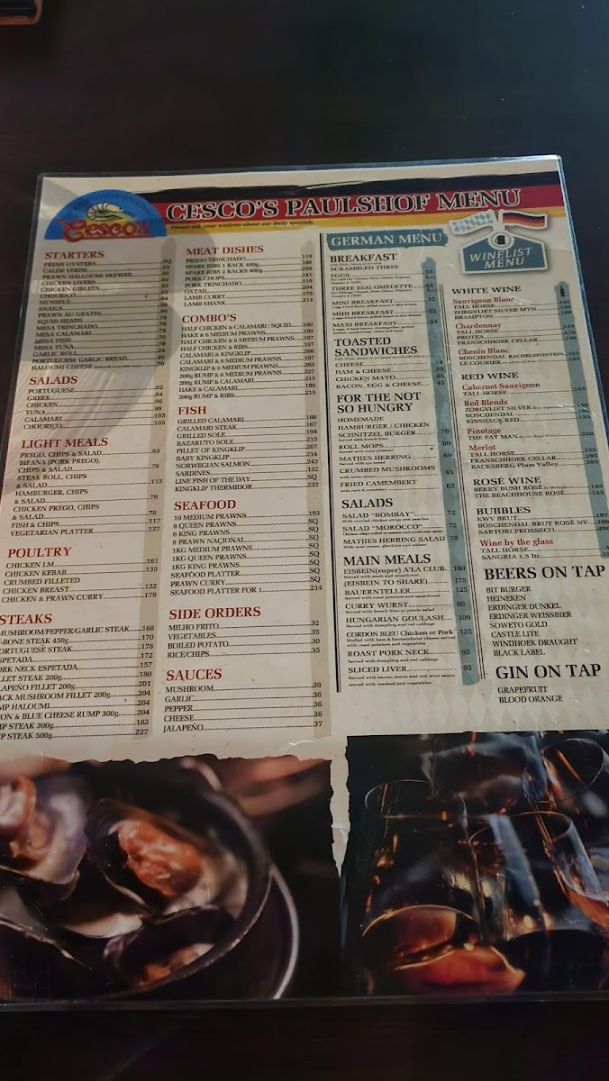 Cesco’s Paulshof Photo Menu 4