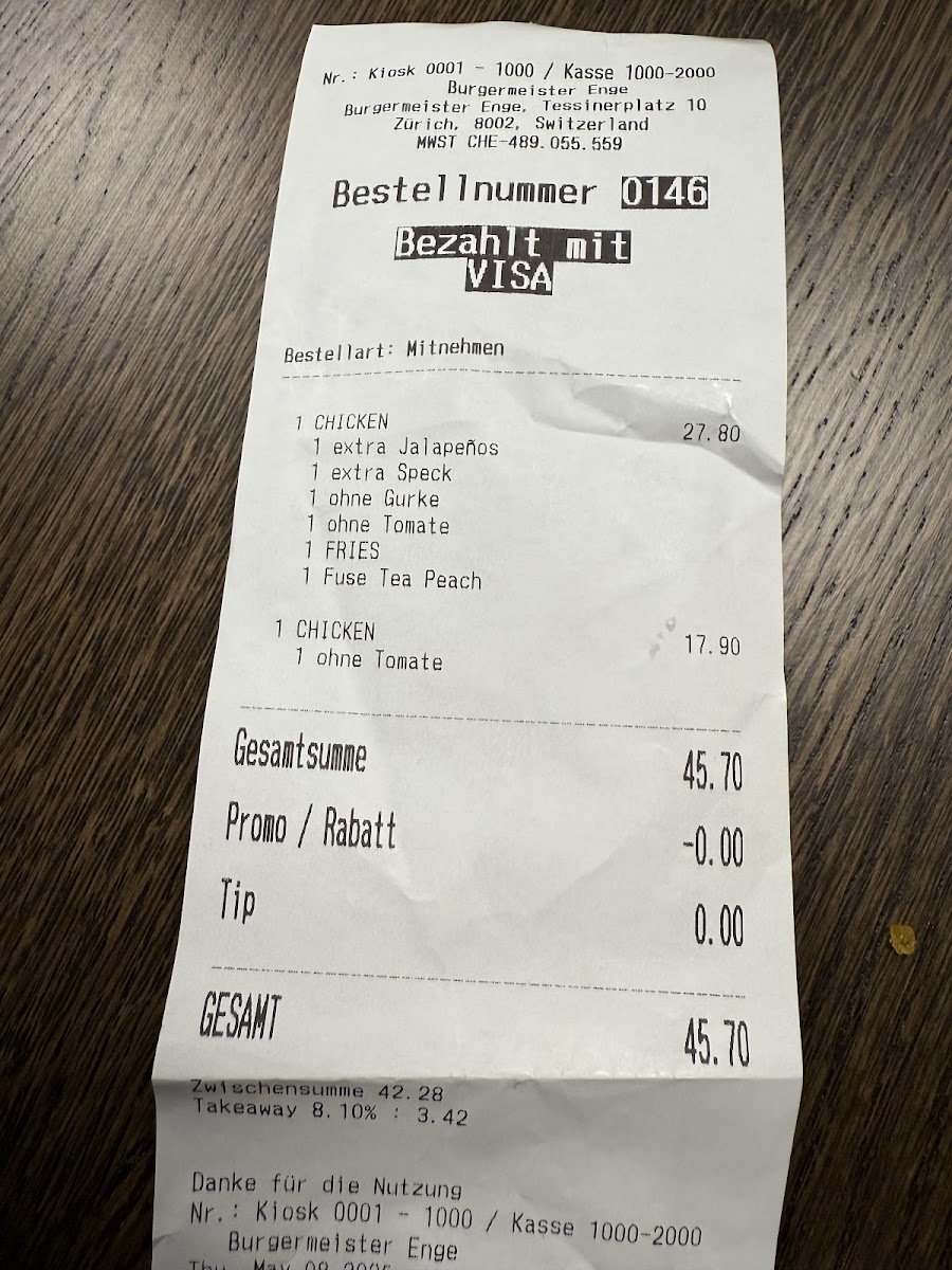 Burgermeister Enge Photo Menu 9