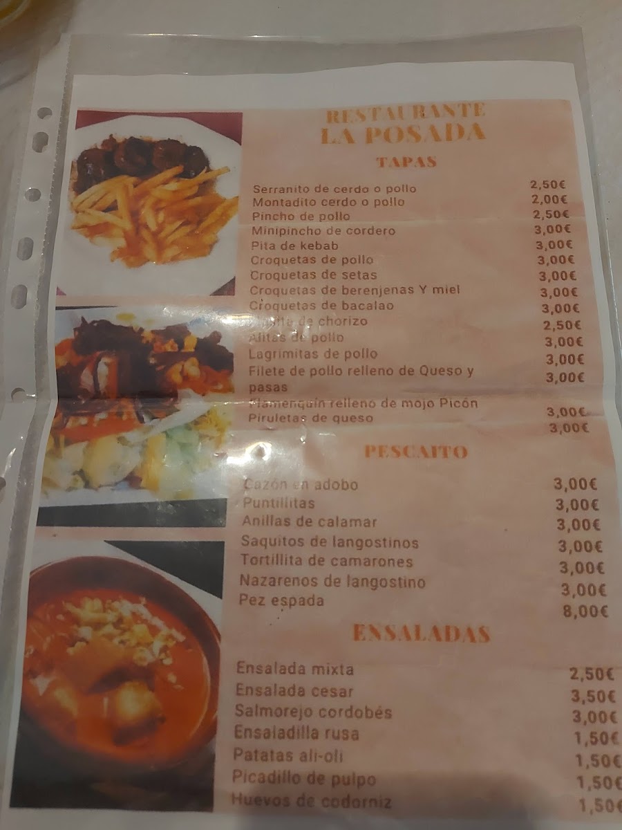 La posada Photo Menu 8