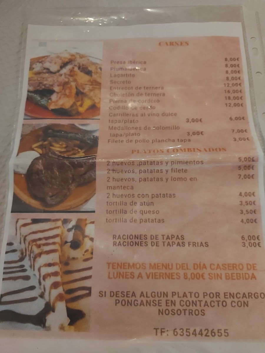 La posada Photo Menu 9