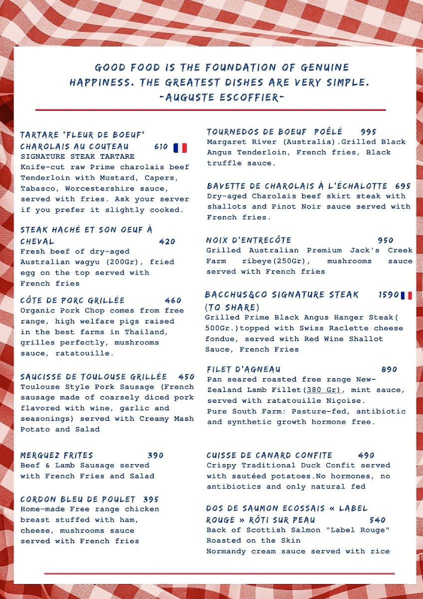 Bacchus & Co. Photo Menu 10