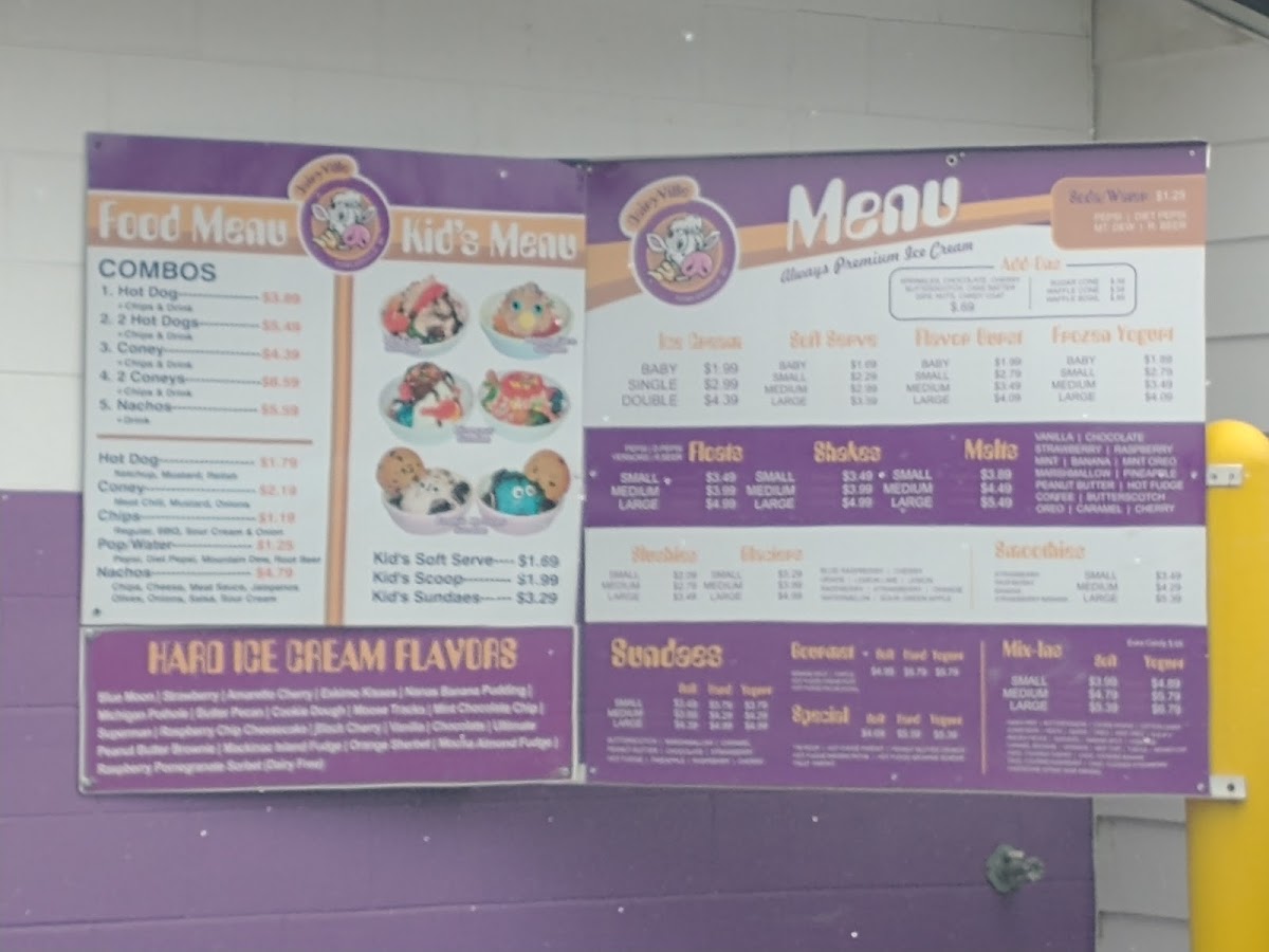 DairyVille Photo Menu 7