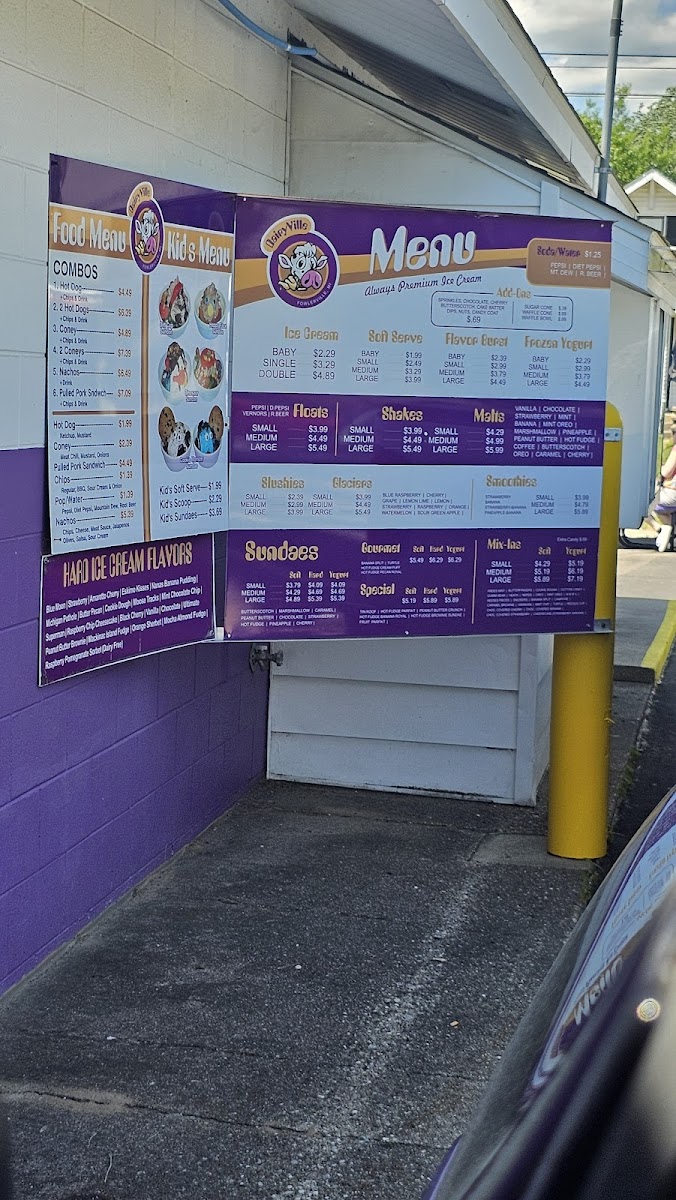 DairyVille Photo Menu 9
