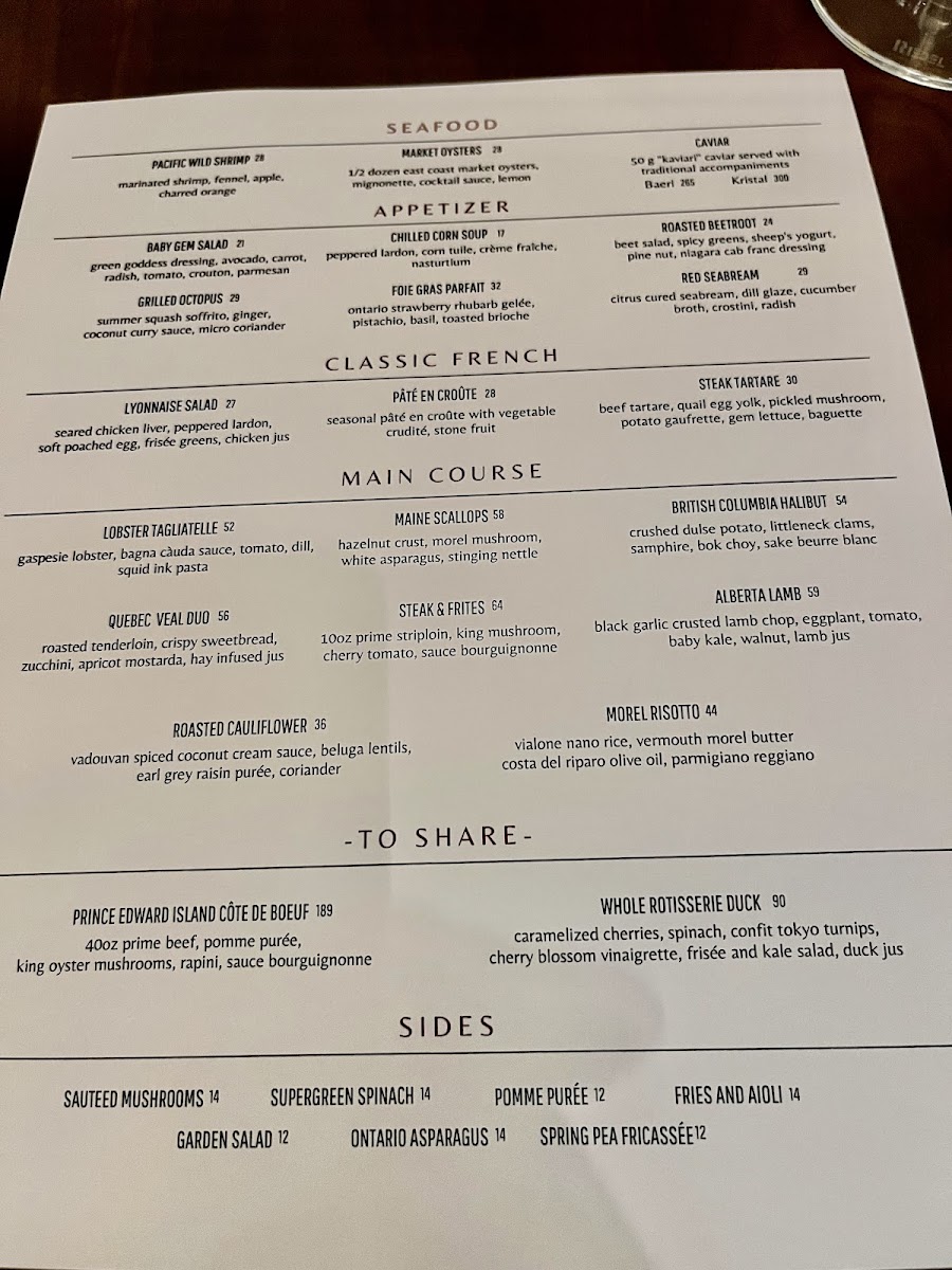 Café Boulud Photo Menu 5