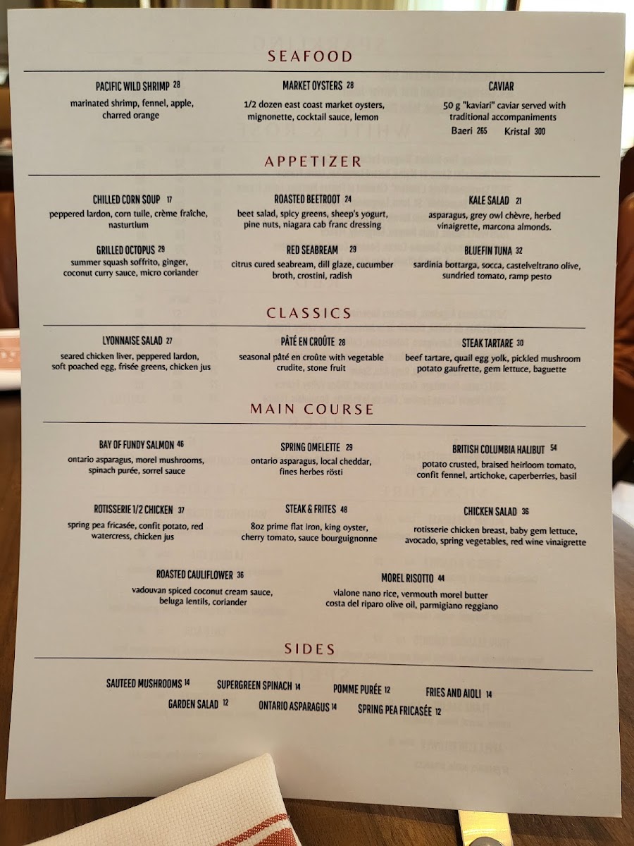 Café Boulud Photo Menu 9