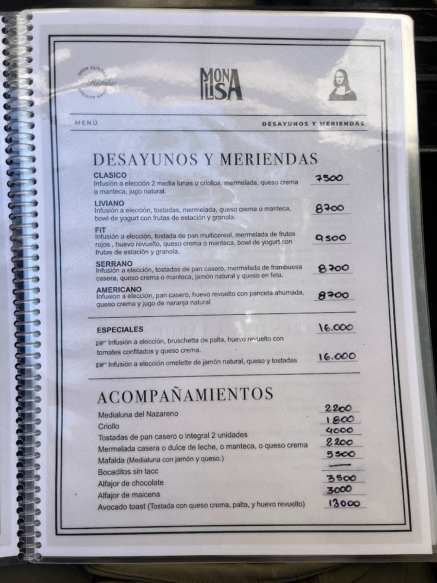 MonaLisa Resto&Bar Photo Menu 7