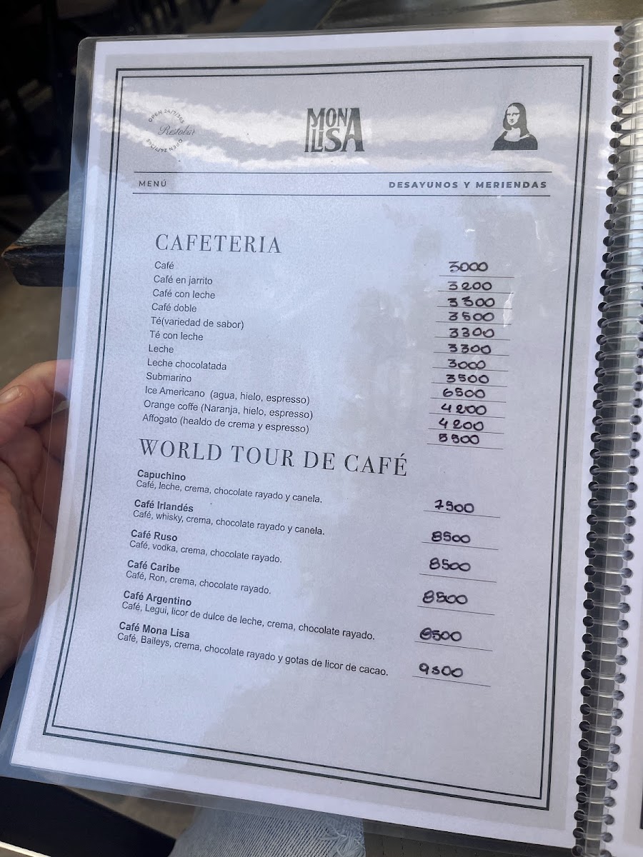 MonaLisa Resto&Bar Photo Menu 9