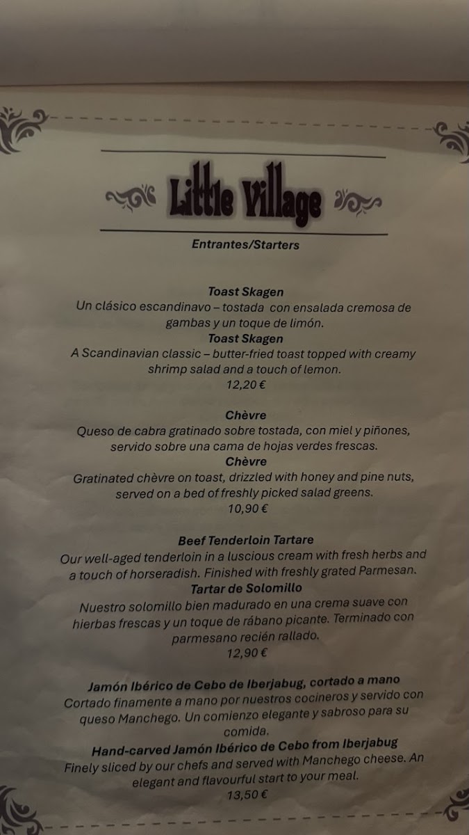 Restaurante Little Village Photo Menu 9