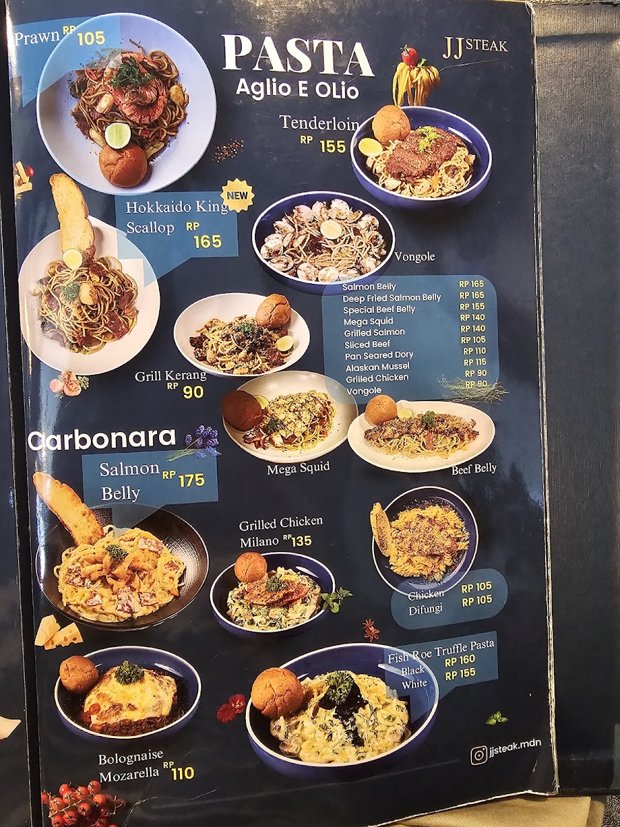JJ Steak Griya Photo Menu 1