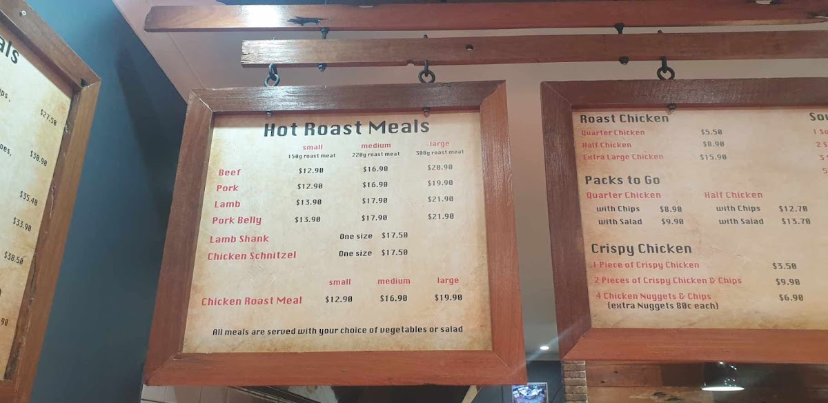 The Carvery Roast Meals Oxenford Photo Menu 10