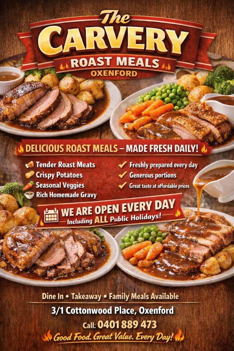 The Carvery Roast Meals Oxenford Photo Menu 2