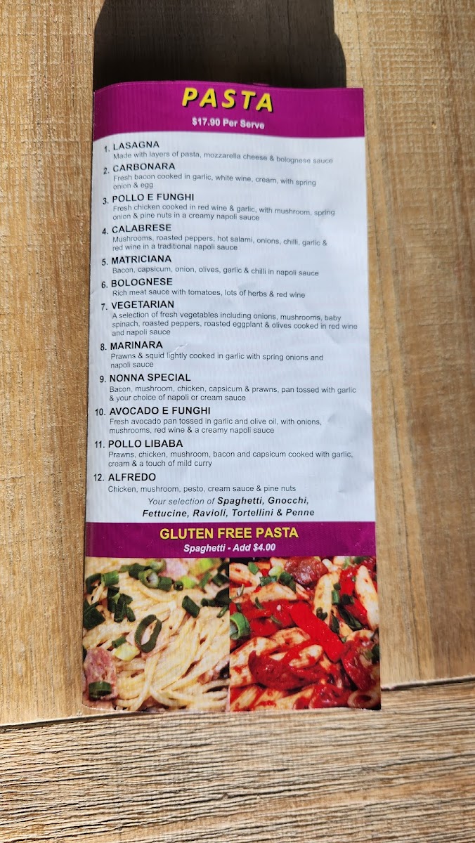 Alchester Pizza & Pasta - Boronia Photo Menu 6