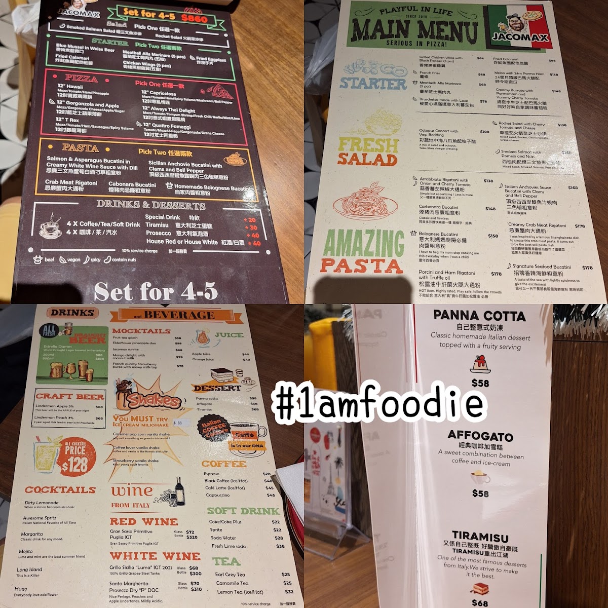 Jacomax Pizzeria Photo Menu 7