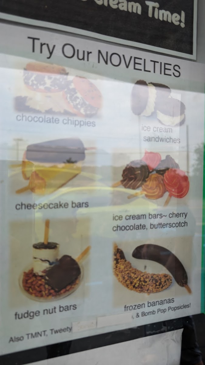 Ice Cream Time Photo Menu 5
