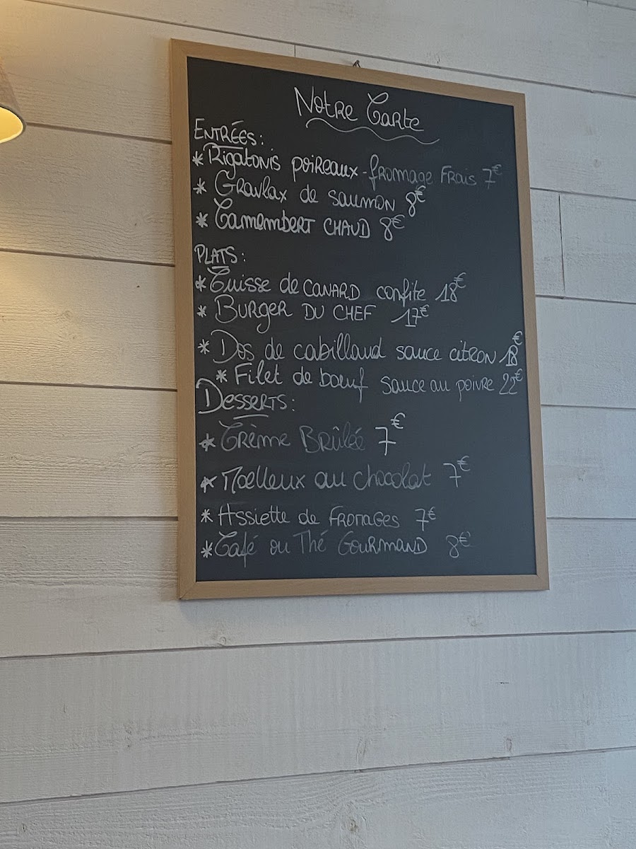 La Rencontre, Labellisé Papilles d’or Photo Menu 5