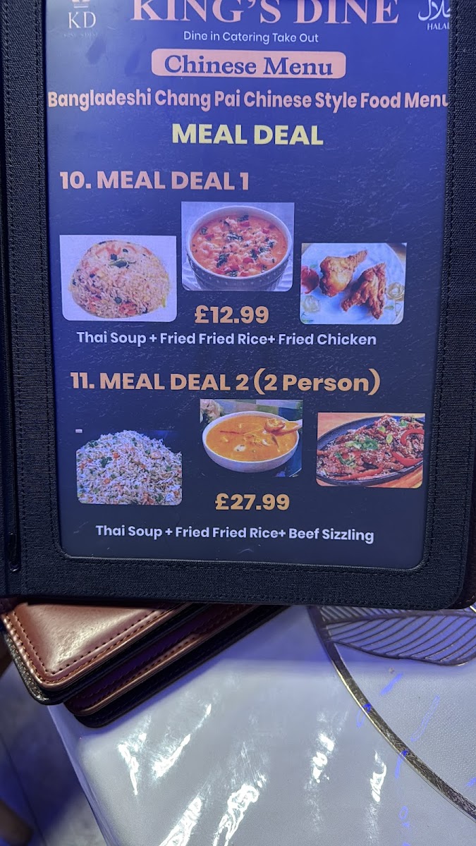 King's Dine Photo Menu 6