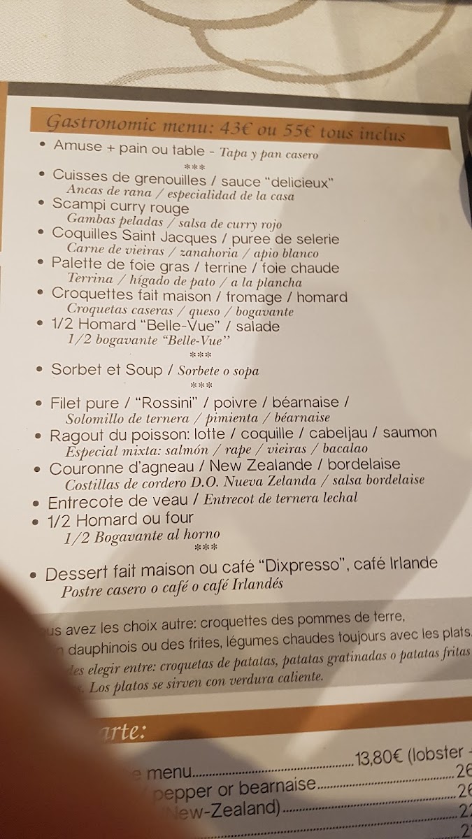 Restaurante Timonel Belchica Photo Menu 4