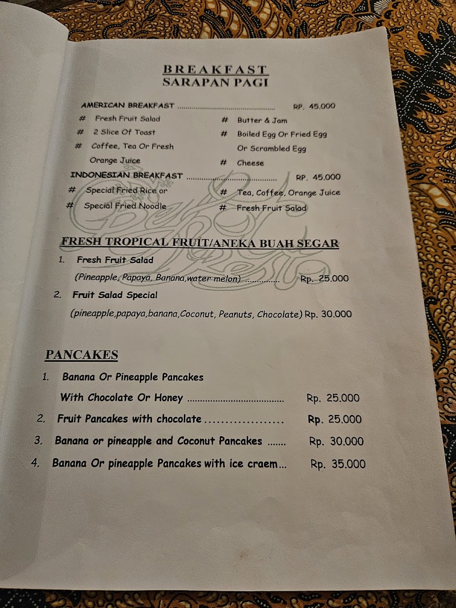 Bedhot Resto Photo Menu 5