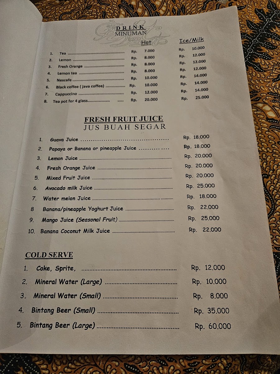 Bedhot Resto Photo Menu 6