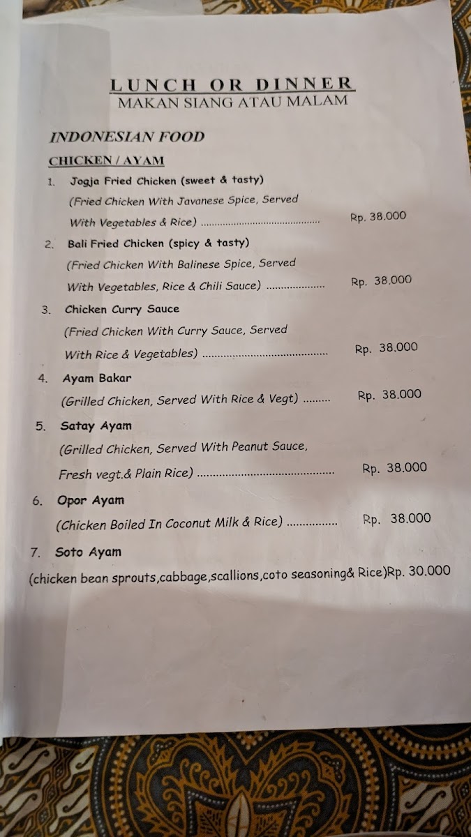 Bedhot Resto Photo Menu 9