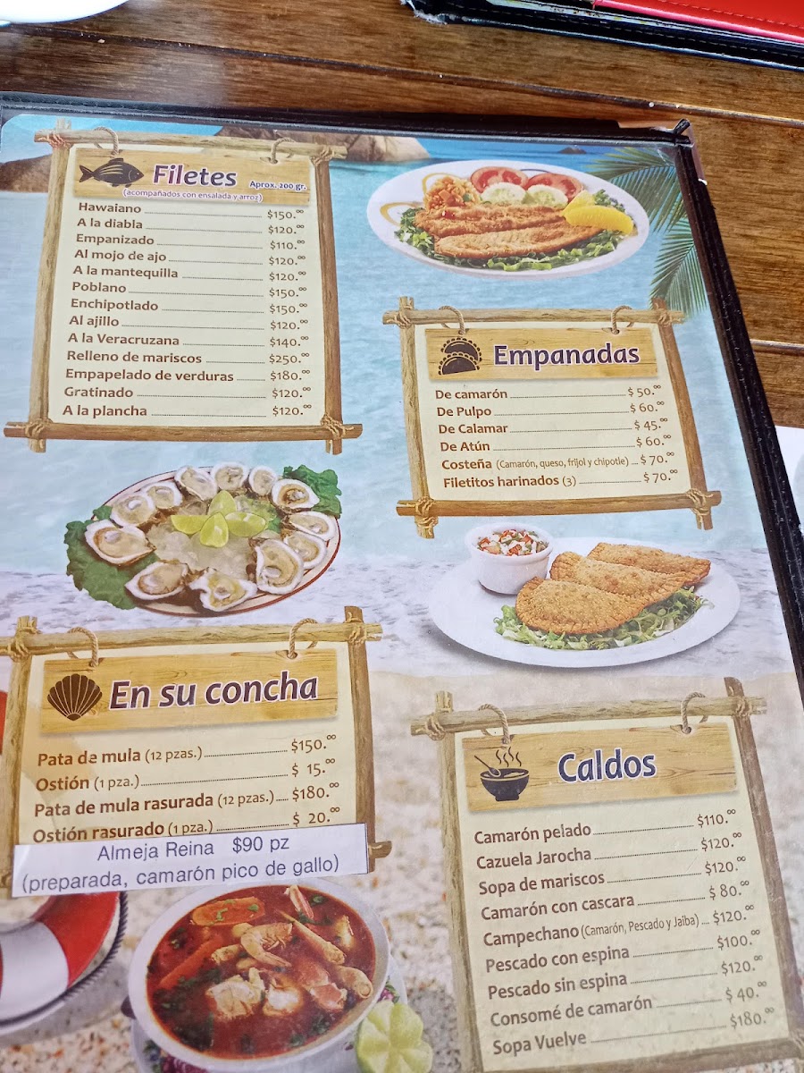 El Costeño Mariscos y Carnes Photo Menu 1