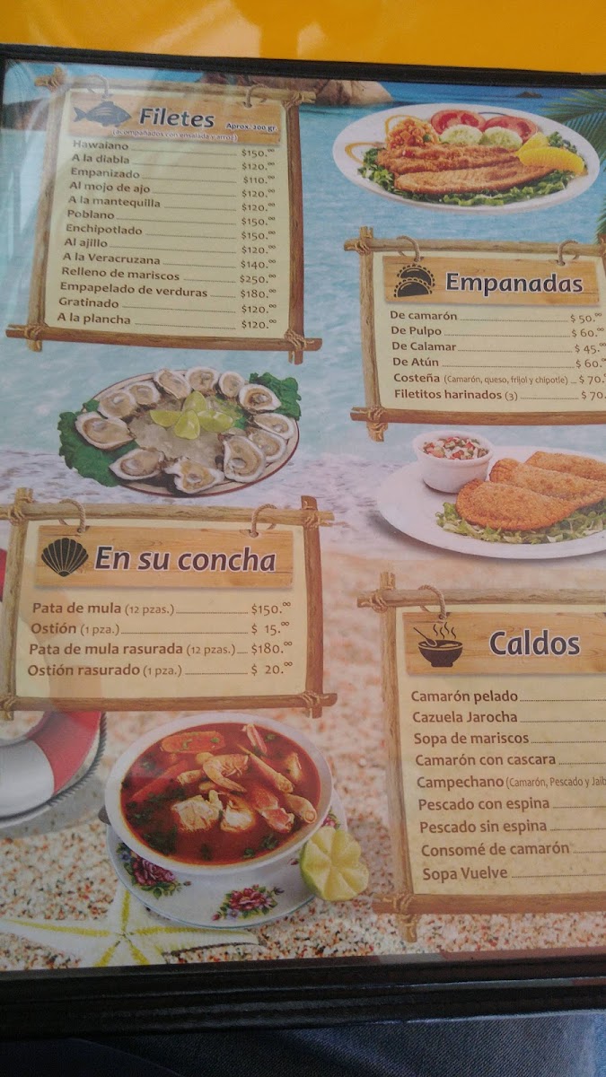 El Costeño Mariscos y Carnes Photo Menu 3