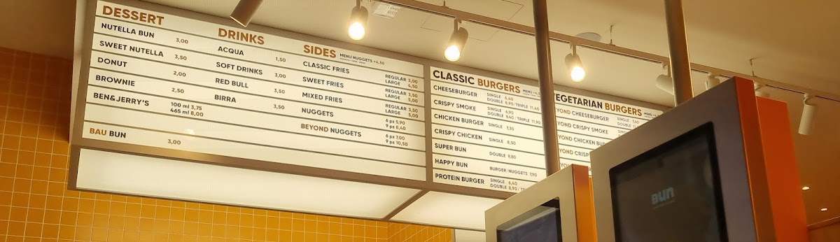 Bun Burgers - Via Torino Photo Menu 8